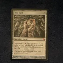 Magic: The Gathering (MTG) Mox Opal, Scars of Mirrodin - Image 1