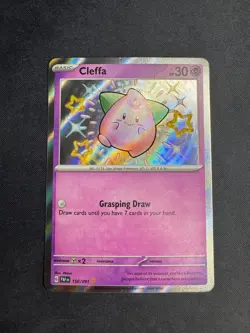 Cleffa - 150/091 - Shiny Rare - NM - SV: Paldean Fates - Pokemon TCG - Image 1