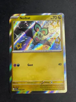 Noibat - 194/091 - Shiny Rare - NM - SV: Paldean Fates - Pokemon TCG - Image 1
