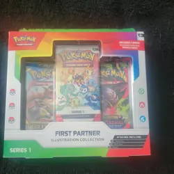 Pokemon TCG First Partner Illustration Collection Series 1 Sealed Box NEW 2026 - Image 1