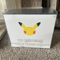 Pokemon Celebrations Elite Trainer Box ETB 25th Anniversary *Sealed* slight rip - Image 1