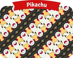 Complete Set Pokemon Pikachu Berkemeja Batik Indonesia & Batik Reverse Holo - Image 4