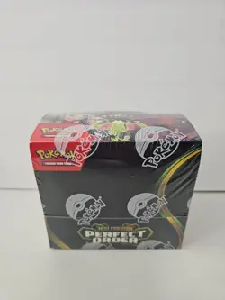 Pokemon Mega Evolution Perfect Order Booster Box New Sealed No Rips. C - Image 1
