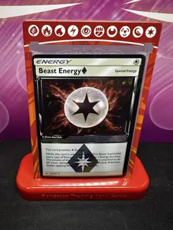 Pokemon Card Beast Energy Prism Star 117/131 Forbidden Light Rare Holo LP 2018 - Image 1