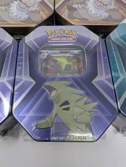 Lot Of 5 Pokemon TCG: Triple Whammy Tins Set Slaking, Tyranitar & Darkrai - NEW - Image 4