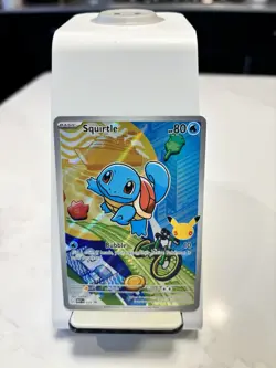 Pokemon Squirtle 039 First Partner Illustration Full Art Holo Promo NM - Image 1