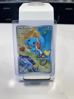 Pokemon Squirtle 039 First Partner Illustration Full Art Holo Promo NM - Image 3
