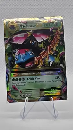 Pokemon TCG M Venusaur EX XY Evolutions 2/108 Mega Holo Rare Near Mint - Image 1
