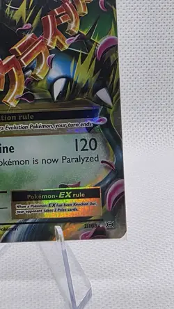 Pokemon TCG M Venusaur EX XY Evolutions 2/108 Mega Holo Rare Near Mint - Image 2