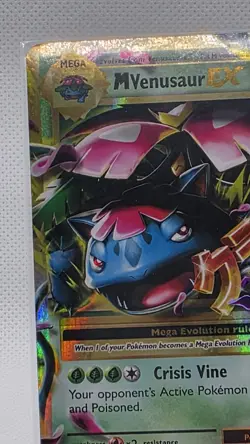 Pokemon TCG M Venusaur EX XY Evolutions 2/108 Mega Holo Rare Near Mint - Image 4