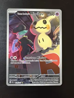 Pokemon TCG Team Rocket’s Mimikyu Ascended Heroes 238/217 Illustration Rare NM - Image 1