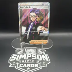Boss’s Orders 256/217 Ultra Rare Full Art Pokemon TCG Ascended Heroes NM+ - Image 1