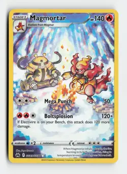 Magmortar GG03/GG70 SWSH: Crown Zenith: Galarian Gallery Holo Ultra Rare Pokemon - Image 1