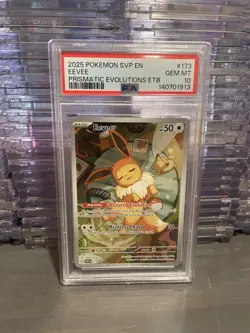 The Pokemon Company Eevee SVP 173 Sv: Scarlet & Violet Promo Holo English PSA 10 - Image 1