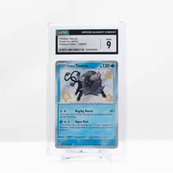 2024 Pokemon Paldean Tauros Holo #120 Scarlet & Violet: Paldean Fates - CGC 9 - Image 2