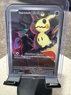 Pokemon Team Rocket's Mimikyu ASC 238/217 Holo Full Art 60 HP English - Image 1