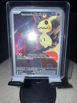 Pokemon Team Rocket's Mimikyu ASC 238/217 Holo Full Art 60 HP English - Image 4