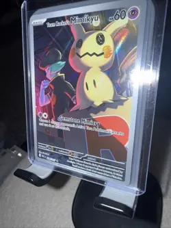 Pokemon Team Rocket's Mimikyu ASC 238/217 Holo Full Art 60 HP English - Image 5