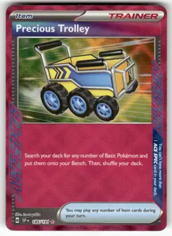 Precious Trolley 185/191 ACE SPEC Rare Surging Sparks Pokemon Near Mint - Image 1