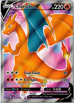 Charizard V Sword & Shield Promo SWSH050 Promo Holo Lightly Played - Image 1