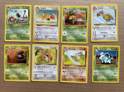 POKEMON UNLIMITED JUNGLE COMMON UNCOMMON COMPLETE 32 CARD SET! NO RARES LP-MP! - Image 3