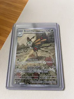 2026 Pokemon BEAUTIFLY #219/217 Ascended Heroes Illustration Rare ENG (B) - Image 1