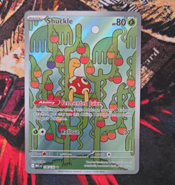 The Pokemon Company Shuckle Me01 Holo Rare 136/132 2025 80 HP Basic Fermented J… - Image 1