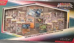 Pokemon TCG Prismatic Evolutions Lucario & Tyranitar ex Premium Box English 2025 - Image 1