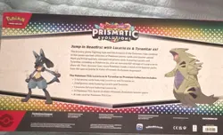 Pokemon TCG Prismatic Evolutions Lucario & Tyranitar ex Premium Box English 2025 - Image 2