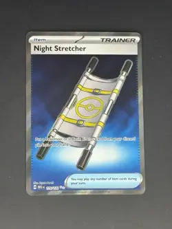 Pokemon TCG Night Stretcher 173/132 Mega Evolution Ultra Rare Full Art - Image 1