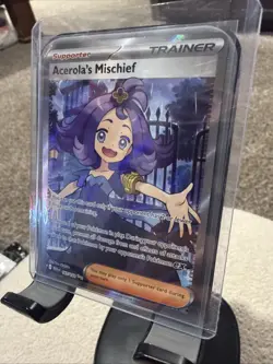 Pokemon Card Acerola's Mischief - 165/132 - ME01: Mega Evolution (MEG) - Image 2
