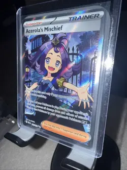 Pokemon Card Acerola's Mischief - 165/132 - ME01: Mega Evolution (MEG) - Image 5