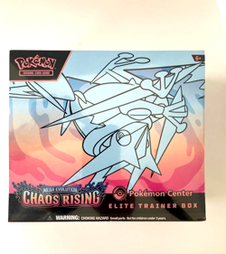 Pokemon Center Exclusive Chaos Rising Elite Trainer Box ETB Sealed New TCG 2026 - Image 1