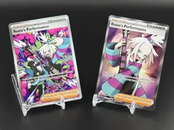 Roxie's Performance 121/086 SIR + 112/086 Ultra Rare Set Chaos Rising Pokemon NM - Image 1