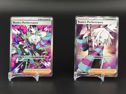 Roxie's Performance 121/086 SIR + 112/086 Ultra Rare Set Chaos Rising Pokemon NM - Image 2