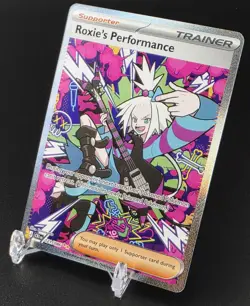 Roxie's Performance 121/086 SIR + 112/086 Ultra Rare Set Chaos Rising Pokemon NM - Image 3