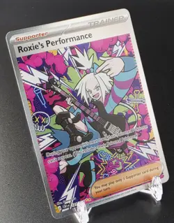 Roxie's Performance 121/086 SIR + 112/086 Ultra Rare Set Chaos Rising Pokemon NM - Image 4