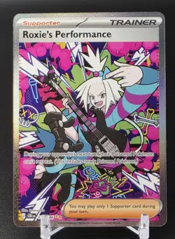 Roxie's Performance 121/086 SIR + 112/086 Ultra Rare Set Chaos Rising Pokemon NM - Image 5