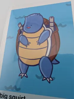 Pookiemoot Big Squirt (Blastoise) #0009- Gen 1 Fan Art - Pokemon - Image 3