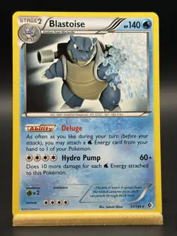 Blastoise Boundaries Crossed #31/149 Rare Pokemon Card - Image 1