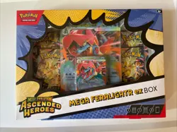 Pokemon Ascended Heroes Mega Feraligatr ex Box Sealed NEW - Image 1