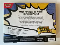 Pokemon Ascended Heroes Mega Feraligatr ex Box Sealed NEW - Image 2