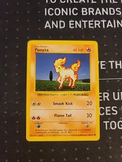 Ponyta 60/102 – Base Set (Shadowless) - LP - WOTC 1999 Pokemon TCG - Image 1