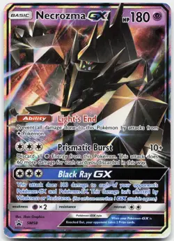 Necrozma GX - SM58 Holo Promo Sun & Moon Promo Pokemon Near Mint - Image 1