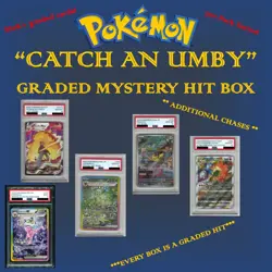 Pokemon Graded Mystery Hit Pack - Umbreon 161/215/217---Mew/Pikachu/Drowzee ++ - Image 4