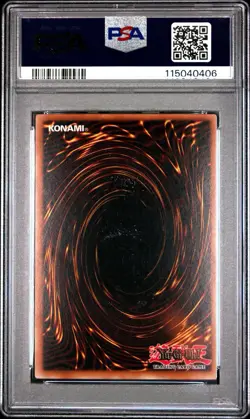 2003 Yu-Gi-Oh! Spell Shield Type-8 Magician's Force MFC 1st Edition Super PSA 8 - Image 2