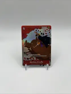 Monkey.D.Luffy (Gift Collection 2023) P-001 One Piece Promotion Cards Foil NM - Image 1