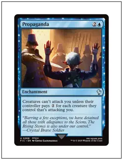 1x Propaganda, Final Fantasy Commander, MTG NM - Image 1