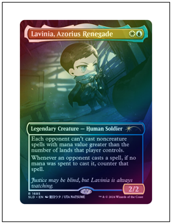1x Lavinia, Azorius Renegade, Foil, Secret Lair Drop, MTG NM - Image 1