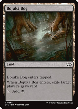 MTG Magic 1x Bojuka Bog (M/NM) Commander Duskmourn House of Horror - Image 1
